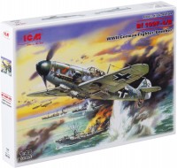 Фото - Сборная модель ICM Bf 109F-4/B (1:48) 