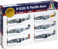 Фото - Сборная модель ITALERI P-51 D/K Pacific Aces (1:48) 