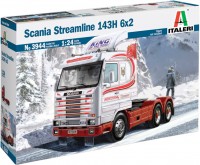 Фото - Сборная модель ITALERI Scania Streamline 143H 6x2 (1:24) 