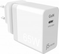 Фото - Зарядное устройство j5create 65W GaN PD USB-C Mini Charger