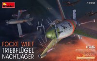 Фото - Сборная модель MiniArt Focke Wulf Triebflugel Nachtjager (1:35) 