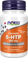 Фото - Аминокислоты Now Chewable 5-HTP 100 mg 90 tab 
