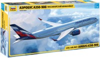 Фото - Сборная модель Zvezda Civil Airliner Airbus A350-900 (1:144) 