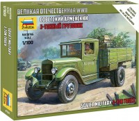 Фото - Сборная модель Zvezda Soviet Military 3-Ton Truck (1:100) 