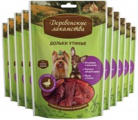 Фото - Корм для собак Derevenskie Lakomstva Delicacy Duck Slices 10 шт