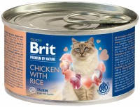 Фото - Корм для кошек Brit Premium Canned Chicken with Rice 