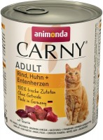 Фото - Корм для кошек Animonda Adult Carny Beef/Chicken/Duck  400 g