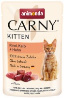 Фото - Корм для кошек Animonda Kitten Carny Beef/Veal/Chicken 85 g 