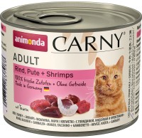 Фото - Корм для кошек Animonda Adult Carny Beef/Turkey/Shrimps  200 g