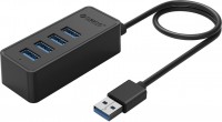 Картридер / USB-хаб Orico W5P-U3 