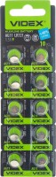 Фото - Аккумулятор / батарейка Videx 10xAG11