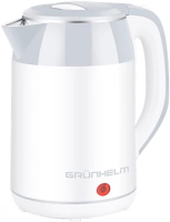 Фото - Электрочайник Grunhelm EKS-1863SW 1500 Вт 1.8 л  белый