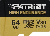 Фото - Карта памяти Patriot Memory EP High Endurance microSD 64 ГБ