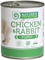 Фото - Корм для собак Natures Protection Puppy Canned Chicken/Rabbit 