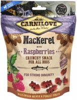 Фото - Корм для собак Carnilove Crunchy Snack Mackeler with Raspberries 200 g 