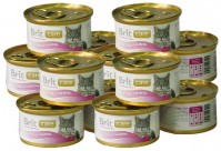 Фото - Корм для кошек Brit Care Canned Tuna/Salmon  12 pcs