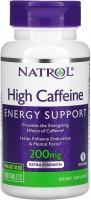Фото - Сжигатель жира Natrol High Caffeine 200 mg 100 tab 100 шт