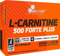 Фото - Сжигатель жира Olimp L-Carnitine 500 Forte Plus 60 cap 60 шт