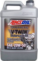 Фото - Моторное масло AMSoil V-Twin Motorcycle Oil 20W-50 3.78 л