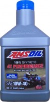 Фото - Моторное масло AMSoil 100% Synthetic 4T Performance Motorcycle Oil 10W-40 1L 1 л