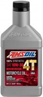 Фото - Моторное масло AMSoil 100% Synthetic 4T Performance Motorcycle Oil 10W-30 1L 1 л