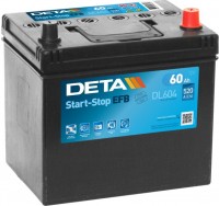 Фото - Автоаккумулятор Deta Start-Stop EFB (DL652)