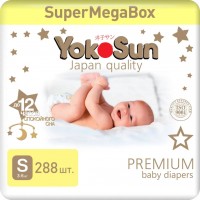 Фото - Подгузники Yokosun Premium Diapers S / 288 pcs 