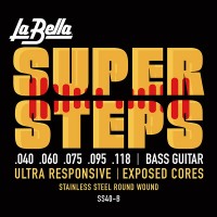 Фото - Струны La Bella Super Steps Standard 5-String 40-118 