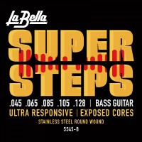 Фото - Струны La Bella Super Steps Standard 5-String 45-128 