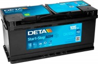Фото - Автоаккумулятор Deta Start-Stop AGM (DK1050)