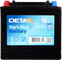 Фото - Автоаккумулятор Deta Start-Stop AGM (DK151)