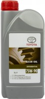 Фото - Трансмиссионное масло Toyota Differential Gear Oil 75W-90 1L 1 л