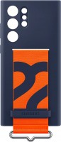 Фото - Чехол Samsung Silicone Cover with Strap for Galaxy S22 Ultra 