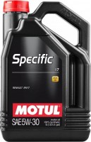 Фото - Моторное масло Motul Specific 17 5W-30 5 л