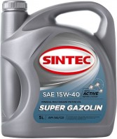 Фото - Моторное масло Sintec Super Gazolin 15W-40 5 л