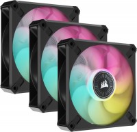 Фото - Система охлаждения Corsair iCUE ML120 RGB ELITE Premium Triple Fan Kit Black 