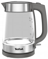 Электрочайник Tefal Glass kettle KI740B30 2200 Вт 1.7 л  нержавейка