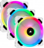 Фото - Система охлаждения Corsair LL120 RGB Dual Light Loop White RGB Triple Pack 