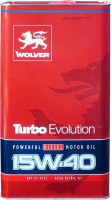 Фото - Моторное масло Wolver Turbo Evolution 15W-40 4 л