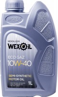 Фото - Моторное масло Wexoil Eco Gaz 10W-40 1 л