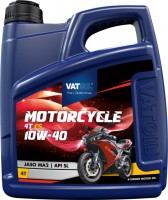 Фото - Моторное масло VatOil Motorcycle 4T FS 10W-40 4 л
