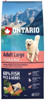 Фото - Корм для собак Ontario Adult Large Fish/Rice 