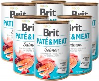 Фото - Корм для собак Brit Pate&Meat Salmon 6 шт