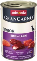 Фото - Корм для собак Animonda GranCarno Original Senior Beef/Lamb 400 g 1 шт