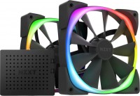 Фото - Система охлаждения NZXT Aer RGB 2 140 Black Twin Starter Pack 