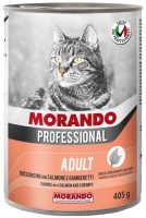 Фото - Корм для кошек Morando Professional Adult Salmon and Shrimps 405 g 