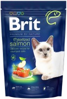 Фото - Корм для кошек Brit Premium Sterilized Salmon  800 g