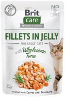 Фото - Корм для кошек Brit Care Fillets in Jelly with Wholesome Tuna 85 g 