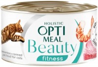 Фото - Корм для кошек Optimeal Beauty Fitness Cat Canned Tuna/Shrimps 70 g 