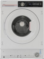Фото - Встраиваемая стиральная машина Sharp ES-NIB814BWC 